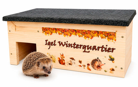 Igelhaus mit Labyrintheingang