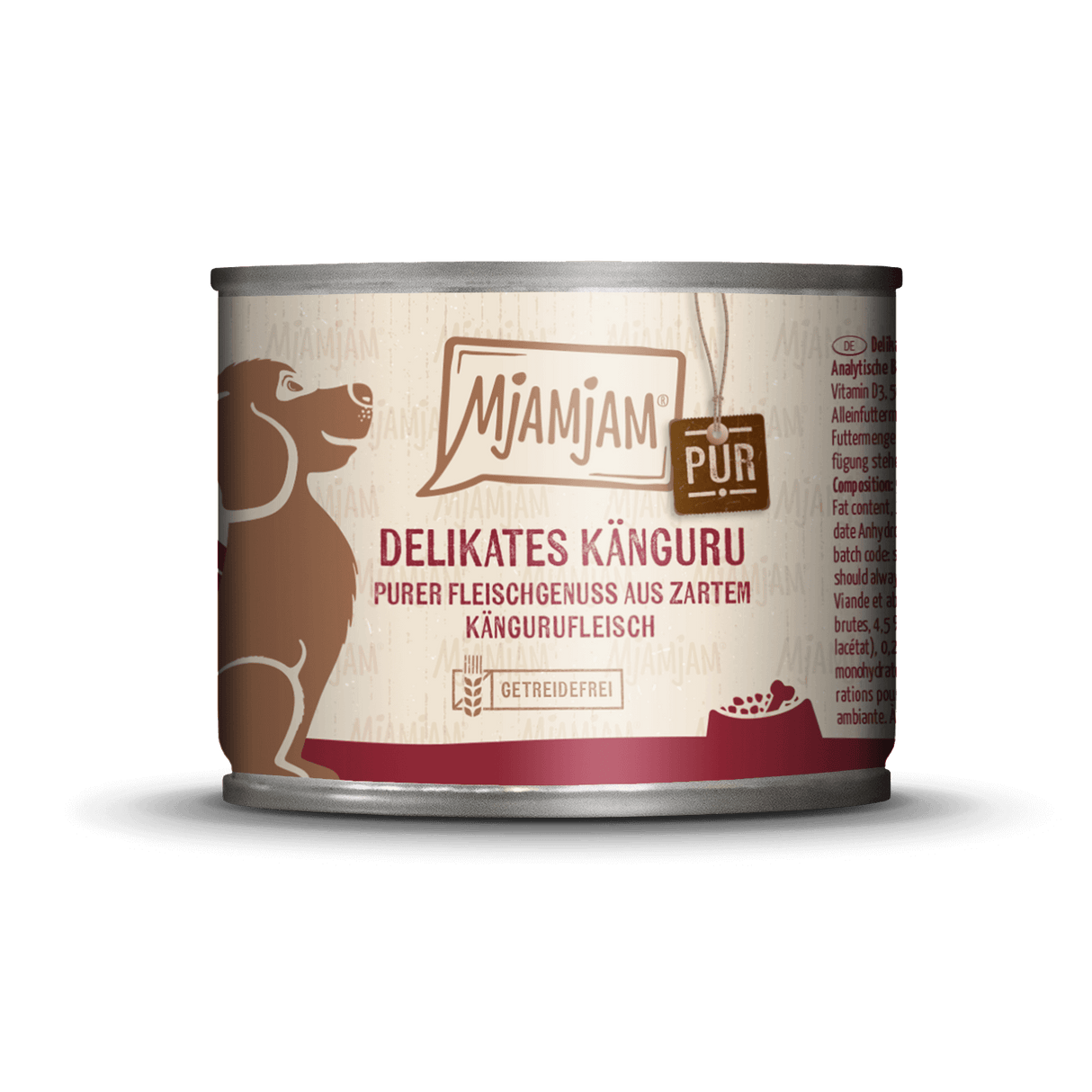 MjAMjAM Dog - purer Fleischgenuss - delikates Känguru pur 200g