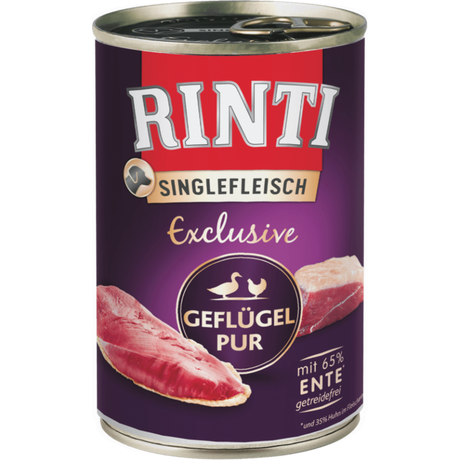 Rinti Dose Singlefleisch Exclusive Geflügel Pur -  - Rinti